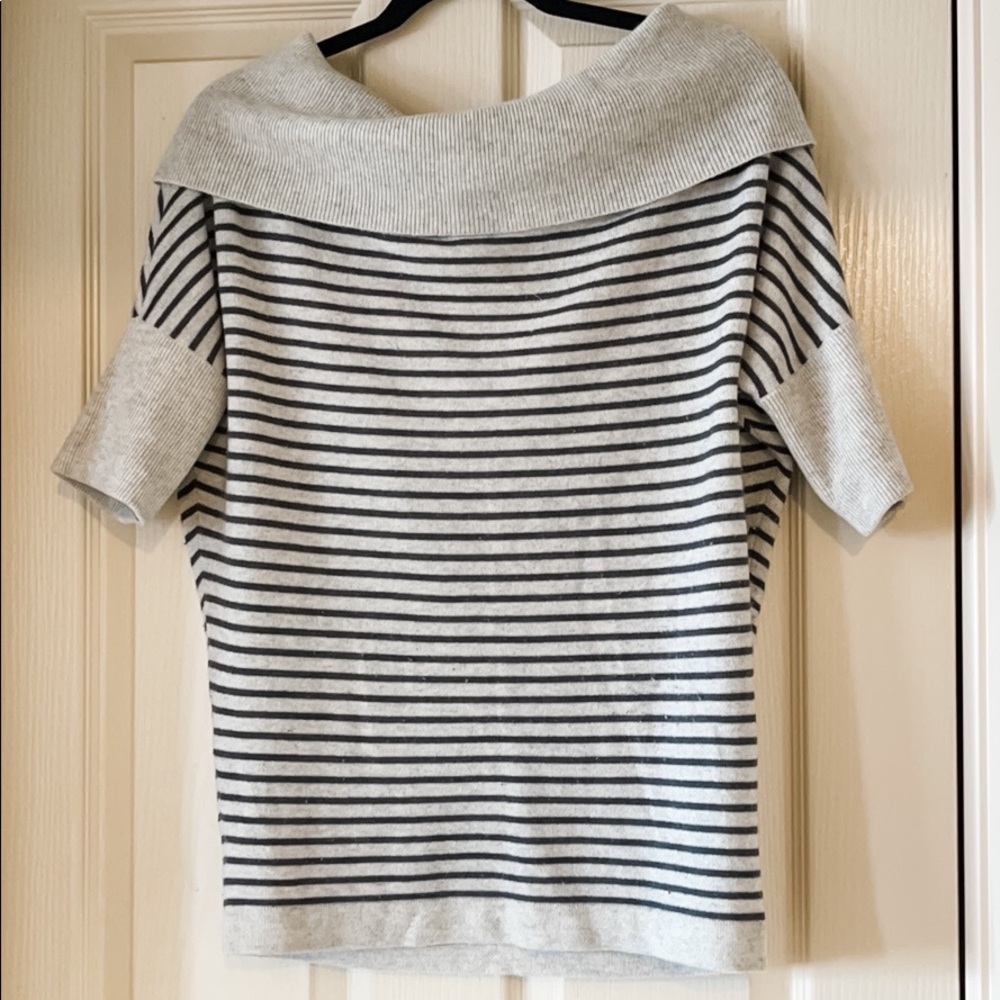 Nanette Lapore cashmere striped sweater size S